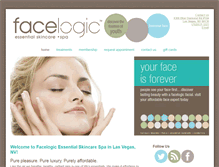 Tablet Screenshot of facelogicspalasvegas.com